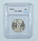 1944-S Walking Liberty Half Dollar MS63 ICG