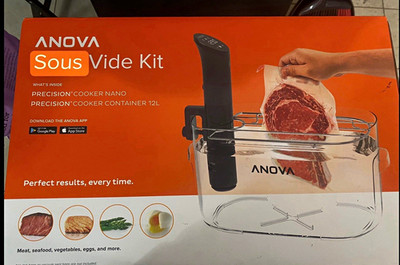 Anova Precision Cooker Nano Sous Vide Kit 750W 120V w/ 12L Container
