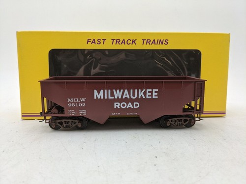 Tolva Milwaukee American Models 3258 S #95102 - Ruedas y acopladores escala EX/caja | Zustand: Used