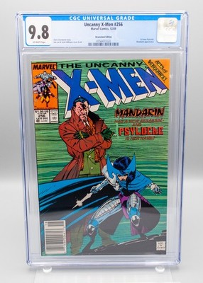 Uncanny X-Men #256 Newsstand CGC 9.8 OW First New Psylocke Marvel 1989 Key