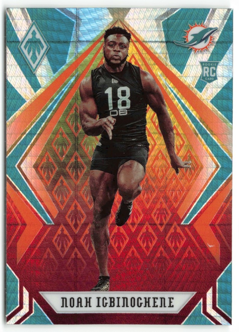Noah Igbinoghene Panini Phoenix #154 Fire Burst