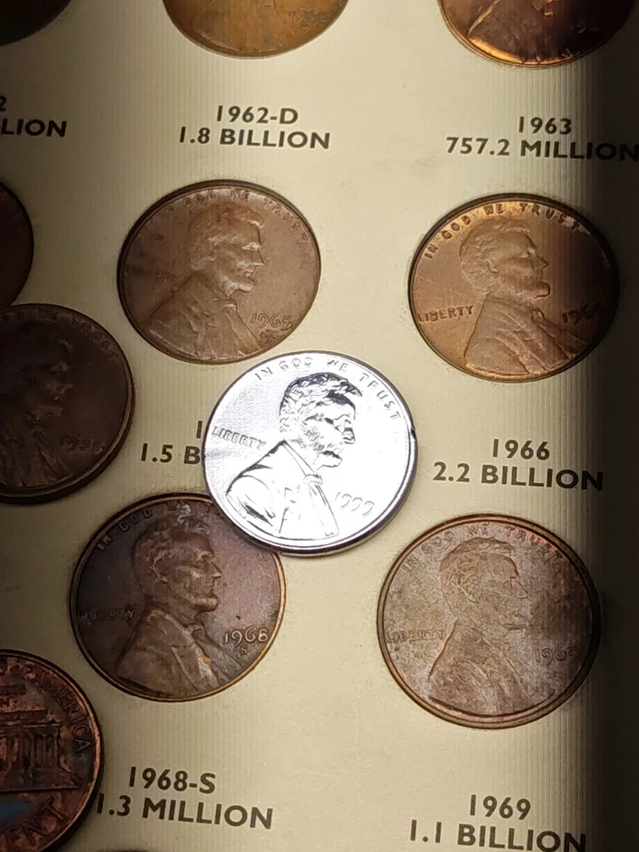 Rare Error 1999 Penny Non Magnetic  - Image 4 of 4