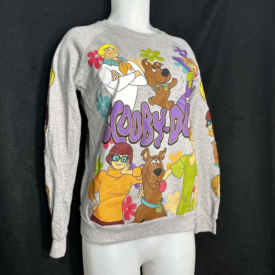Sudadera Hanna Barbera Adulto XS Scooby Doo Cuello Redondo  Foto 2 de 4