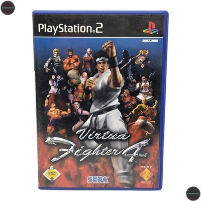 Virtua Fighter 4 Sony Playstation 2 PS2 Spiel PAL SEGA 2004 CIB