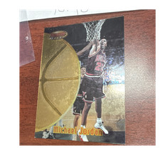 1997-98 Topps Bowman's Best Stat Scan Michael Jordan #60 Chicago Bulls NBA