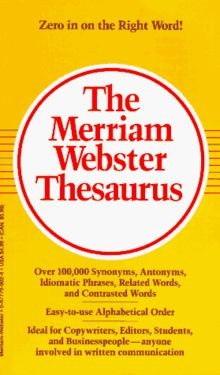The Merriam - Webster Thesaurus von not specified | Buch | Zustand gut