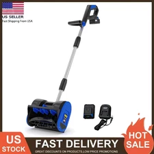 12'' Electric Snow Blower 20V 4.0Ah Battery Powered Cordless Snow Shovel