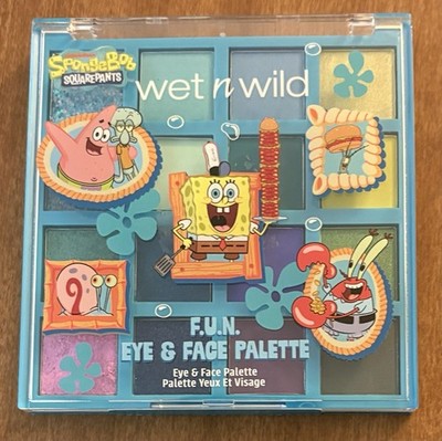Wet N Wild Spongebob Squarepants F.U.N. Eye & Face Palette Limited Edition NEW