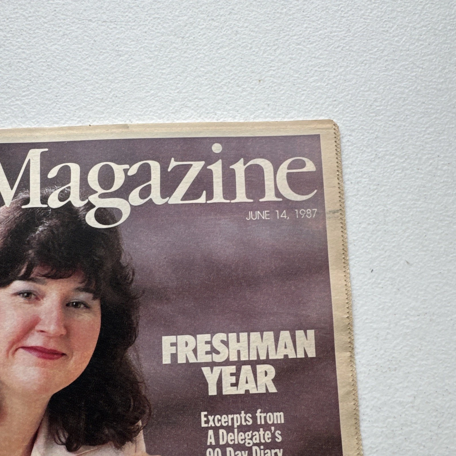 Sun Magazine The Baltimore Sun June 14, 1987 Vintage Magazine - 画像3/17