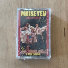 MOISEYEV DANCE COMPANY A Gala Evening View Video 8mm Cassette Ballet Performance