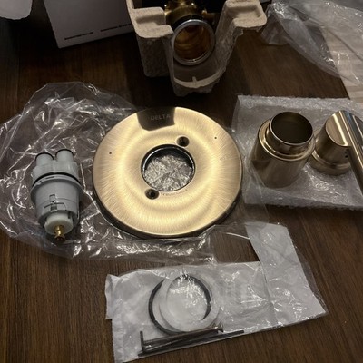 Delta Shower Valve Champagne Bronze 14 Multi choice With Rough In