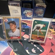 Topps 1991 Roger Clemens Boston Red Sox Card Lot of 2 #340 #450