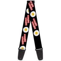 Guitar Strap - Bacon & Eggs Black (Us Import) ACC NEU