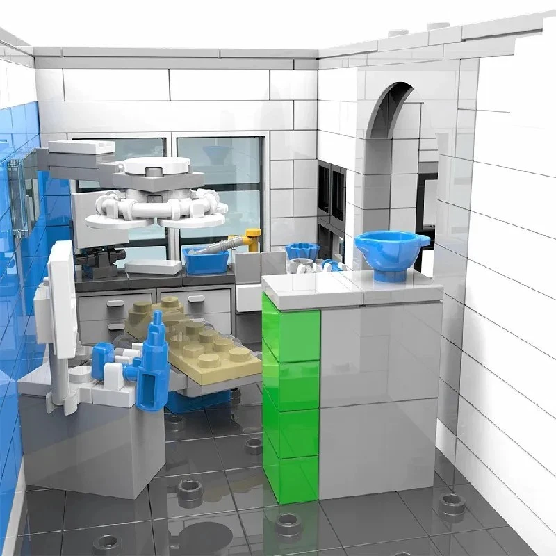 🏥 4958-Piece Grand Modular Hospital Building Kit – City Display Model - Image 3 of 4