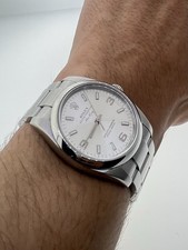 ROLEX Air-King 114200 Stainless Steel Oyster 34mm Unisex Silver Dial 3