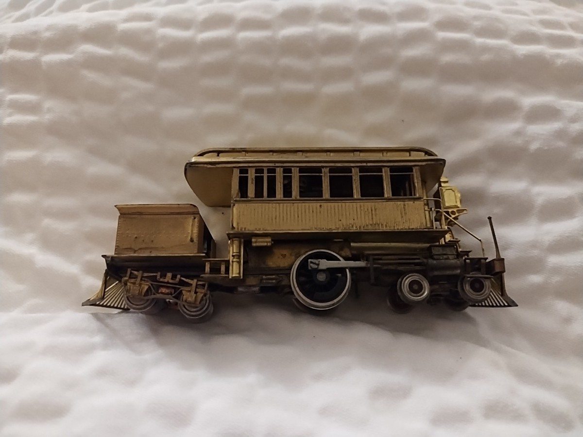 Howell Day/Kumata Brass HO-Scale Red Ball Lehigh Valley 4-2-4T