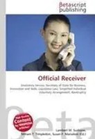 Lambert M. Surhone (U. A.) | Official Receiver | Taschenbuch | Englisch (2026)