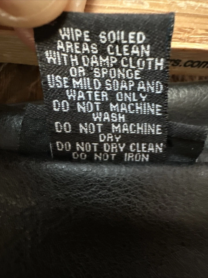 Chaqueta Moto Rue21 Negra Imitación Cuero Para Mujer’s S Borde Volantes Gótico Oscuro Punk Rock Foto 4 de 4