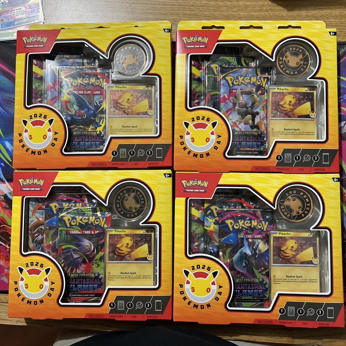 2x) Pokemon Day 2026 30th Anniversary Collection TCG Box Sets