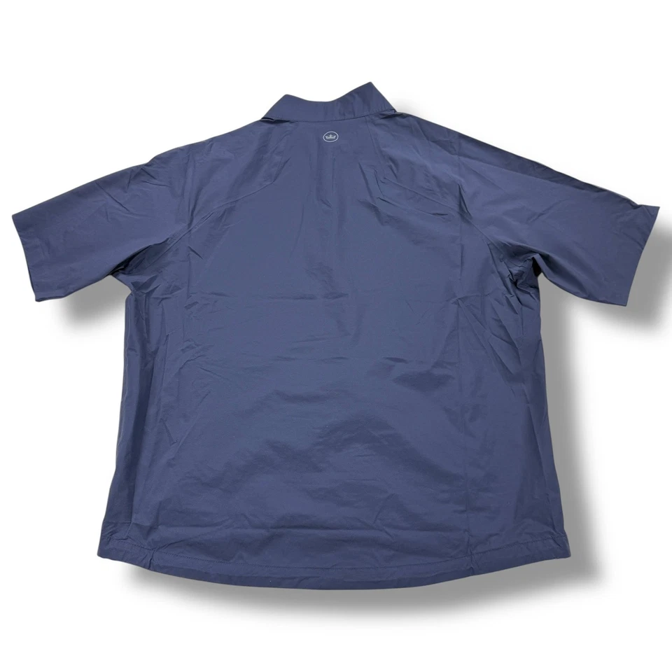 NWT Peter Millar Crown Sport Shield Short-Sleeve Rain Shell Mens Size XL - $185 - Image 3 of 4