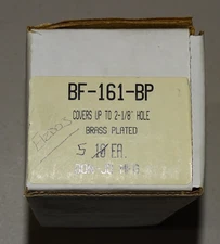 5 Door Hole Cover Plate Polished Brass  Cover Plate 2 5/8" Diameter foreclosure