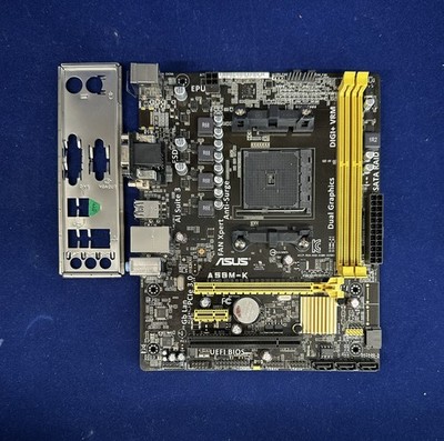 Mainboard ASUS A58M-K Sockel FM2+ Motherboard gebraucht, geprüft