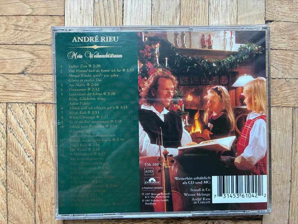 Mein Weihnachtstraum von André Rieu  (CD, 1997) *sehr gut* - Bild 2 von 3