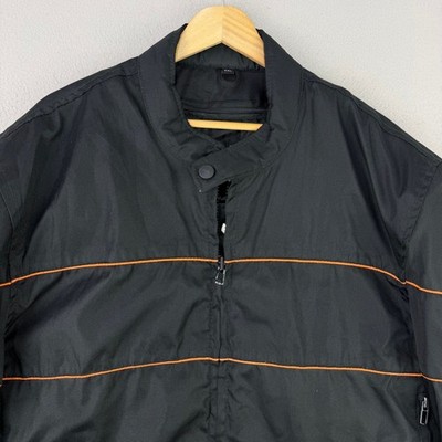 ぼた Buffalo Outdoors Road Wear Jacket Mens XXL Black Biker Motorcycle