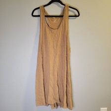 Aerie Dress Women’s Size XXL Brown Tan Sleeveless Racerback