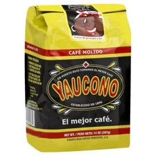 PUERTO RICAN COFFEE- CAFE YAUCONO - 8 OZ BAG - Lot of 4 Bags