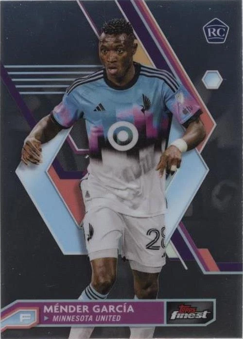 2023 Topps Finest MLS Mender Garcia #97