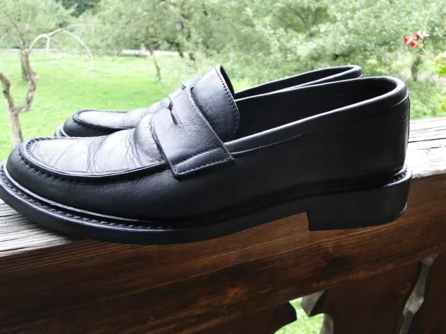 Pollini Herrenschuhe schwarz made in Italy Size 43 eBay