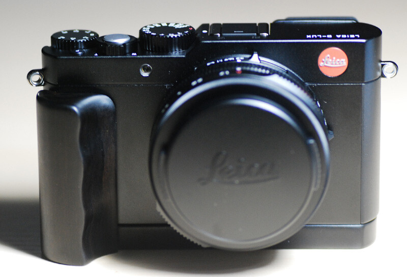 美品 LEICA D-LUX (typ109) グリップ付き。 Handmade Black Wood Hand Grip L Plate for Leica D-LUX typ109 typ