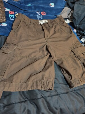 Urban Pipeline Cargo Shorts Mens 31 SuperFlex Grey Pockets Hits