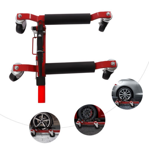 Car Wheel Dolly Jack Set of 2, Hydraulic 1500-lbs Car Skates, Wheel Vehicle - Bild 3 von 11