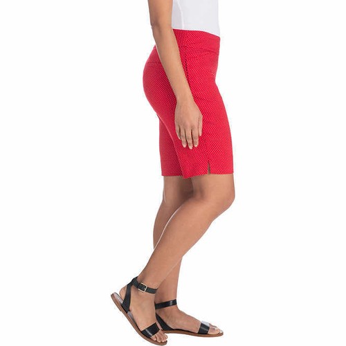 Hilary Radley Ladies Stretch Pull On Bermuda Short - Picture 26 of 70