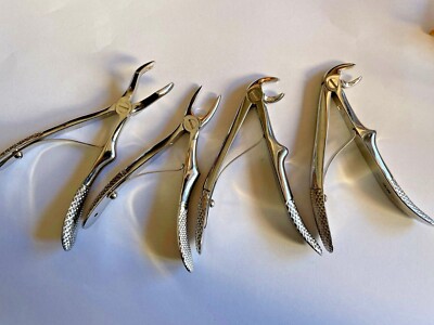 M+W Dental Kinder Zahnzange 40600, 40601, 40602, 40603 Fig 1,2,4,5 Anatomica 