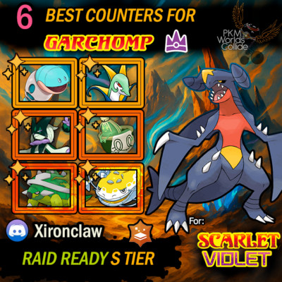 7-Star GARCHOMP Tera Raid Counters - Battle Ready Pokémon Scarlet Violet 