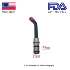 22x12mm Type F Dental Curing lights  Optical Fiber Probe Tips