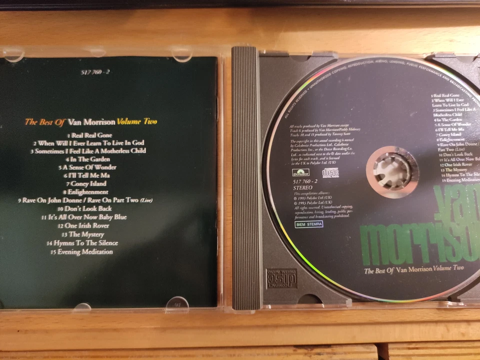 CD von Van Morrison - The best of Volume 2 von 1993 - Bild 3 von 3