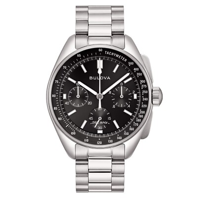 Bulova Lunar Pilot Uhr 43,5mm 262kHz Precisionist Chronograph 96a299
