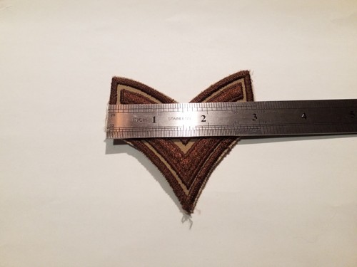 Vintage Military Shoulder Patch/ Epaulet Sew On Authentic Militaria Insignia - Picture 5 of 6