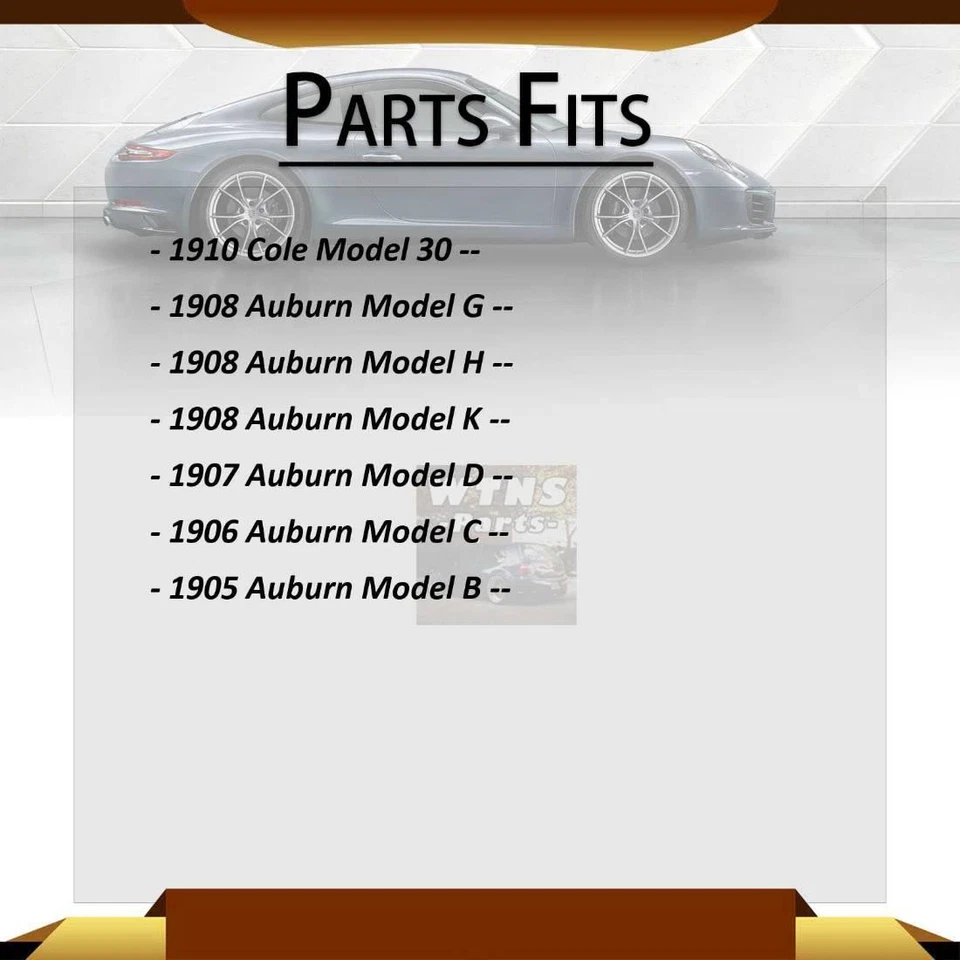 2x Fits 1905~1905 Auburn Model B Champion Spark Plugs Spark Plugs - Image 2 of 4