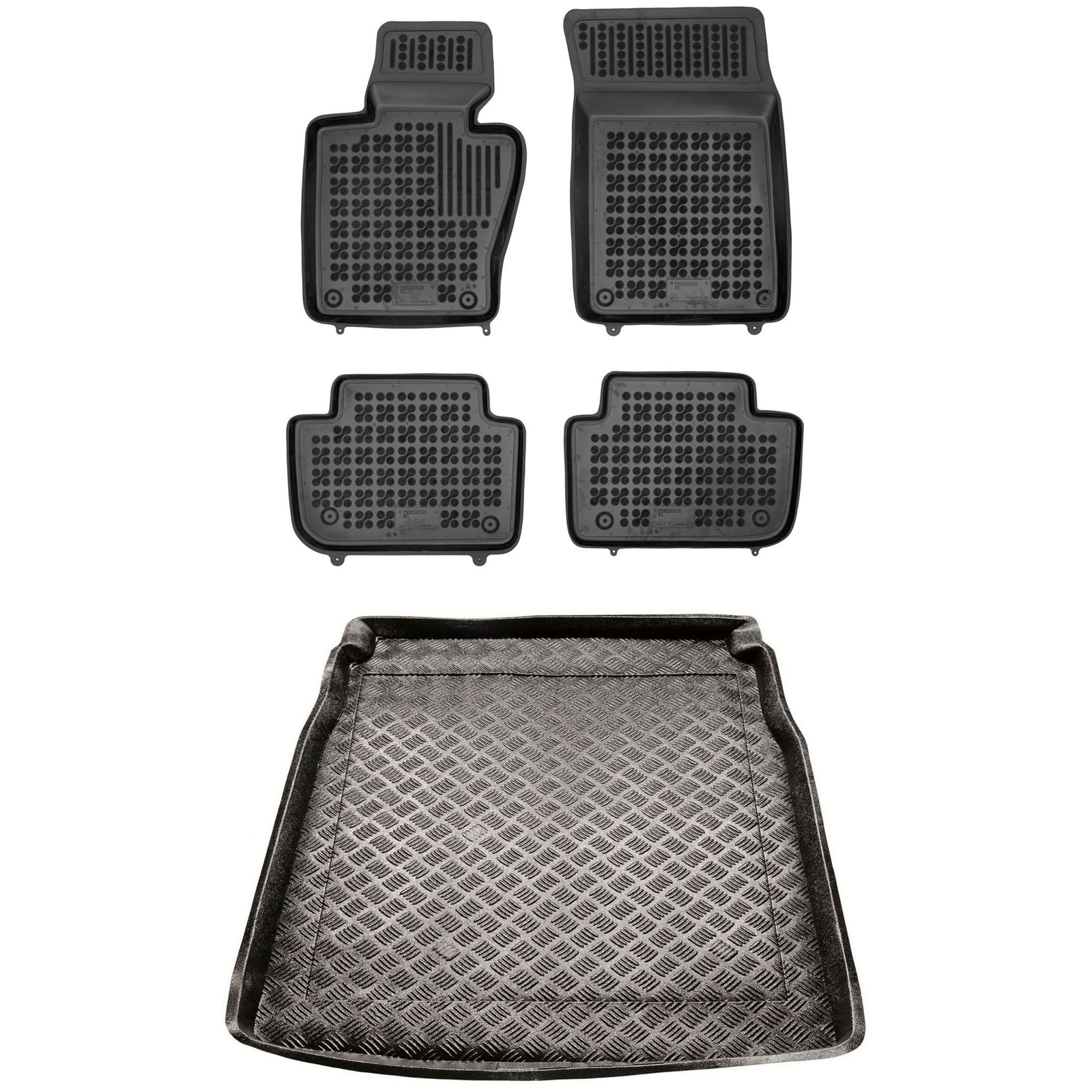 Tapis de coffre PE et tapis de sol BMW 5 E60 anti-saleté et humidité