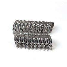 20 Pcs 32-37mm Stainless Steel T-bolt Clamp Turbo Intake Silicone Hose Clamps 20 Pcs 32-37mm Stainless Steel T-bolt Clamp Turbo Intake Silicone Hose Clamps