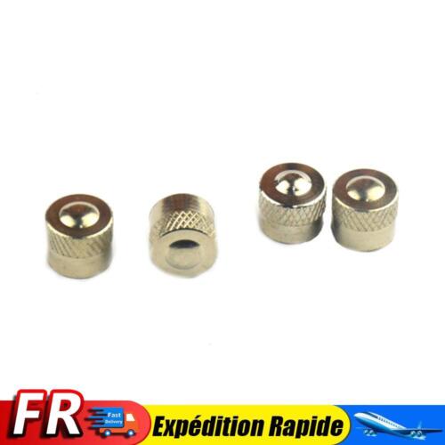 Bouchons d\'air de tige de Valve de pneu de voiture en cuivre, capuchons de Valv