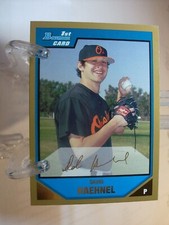 2007 Bowman Prospects Gold Baseball Card  #BP30 David Haehnel   (91511)
