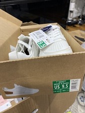 Steve Madden Men's P-Sonny Comfort Foam Lace Up Sneakers White Tan New w/ Box