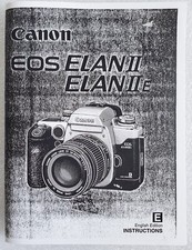 Canon EOS Elan II/Elan IIc Instructions FREE SHIPPING is included
