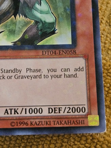 Yugioh Elemental Hero Woodsman DT04-EN058 Duel Terminal Card - Picture 4 of 9
